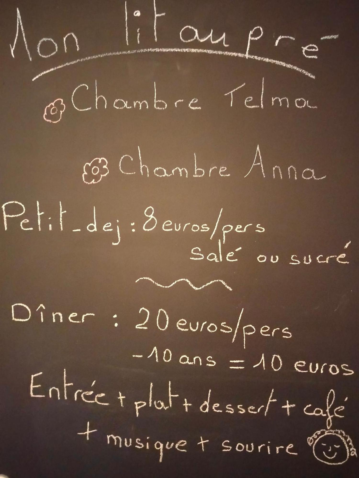 Chambre Familiale Anna "Mon Lit Au Pre" , Jusqu'A 4 Adultes Et 2 Enfants Avec Piscine Familles, Couples Ou Femmes Seulement Pontours Zewnętrze zdjęcie
